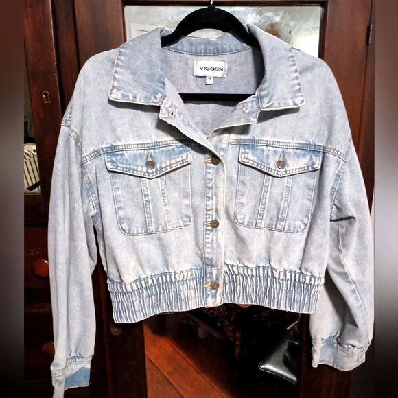 Vigoss Light Blue Denim Jacket_Medium - Picture 1 of 7